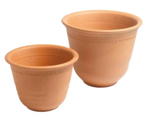 Yorkshire Flowerpots - small and medium bellpots