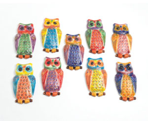 Lime tree owl wall plaque